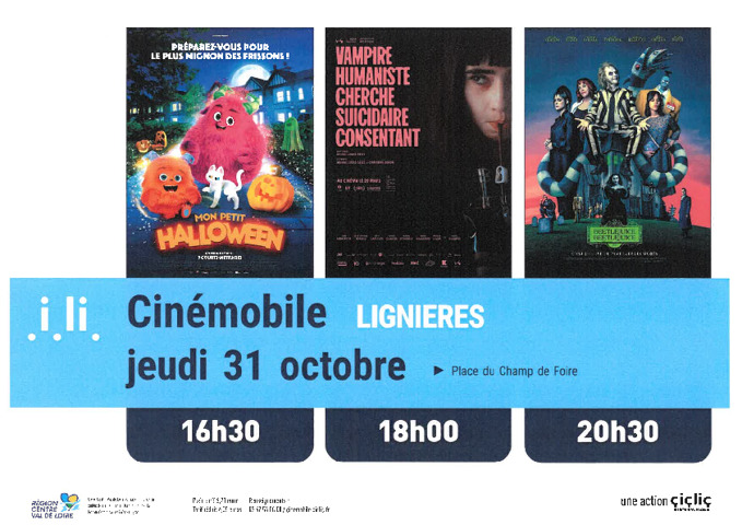 Cinémobile du 31 octobre